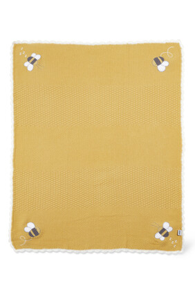 بطانية منسوجة (70 × 90 سم) - بي هابي