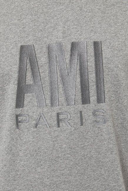 تيشيرت مطرز بشعار آمي باريس