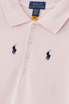 Kids Embroidered Polo Dress