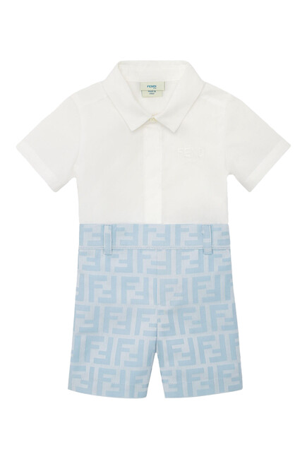 Kids Poplin Playsuit