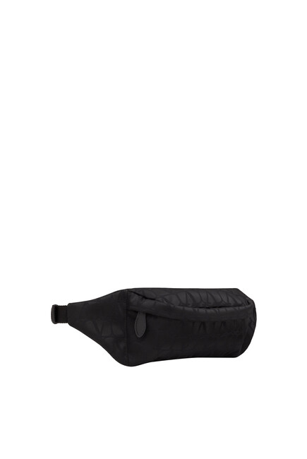  Black Iconographe Nylon Belt Bag