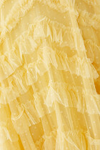 فستان لولا  راقصة الباليه بطول متوسط وظهر مفتوح