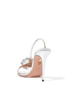 Paris Rose 105 Metallic Sandals