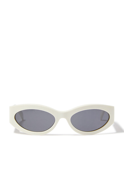 نظارة شمسية أحادية اللون بتصميم  فراشة منخفض