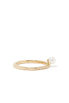 14-Karat Gold And Freshwater Pearl Ring