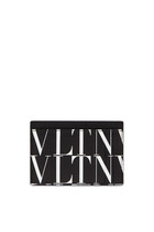 حافظة بطاقات بشعار VLTN بنقشة تايمز