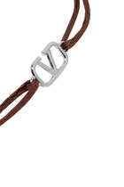 VLogo Double-Strap Bracelet