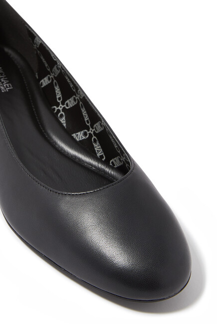 June Flex Leather Ballet Flats