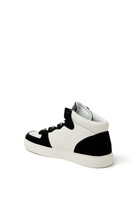 High-Top Suede Sneakers