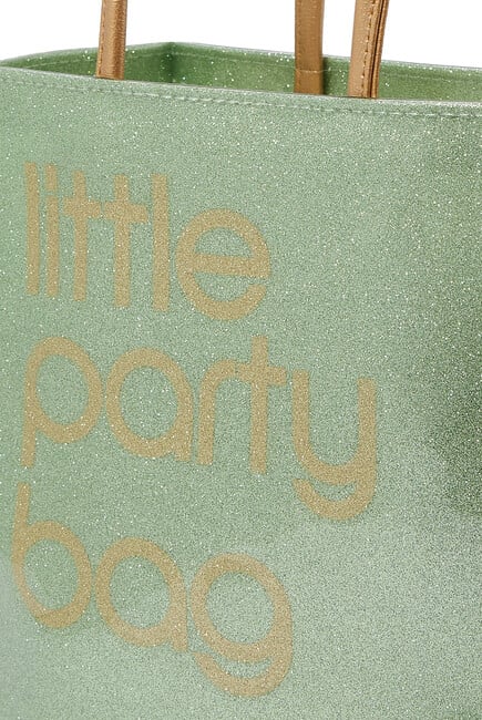 حقيبة يد مزينة بعبارة Little Party