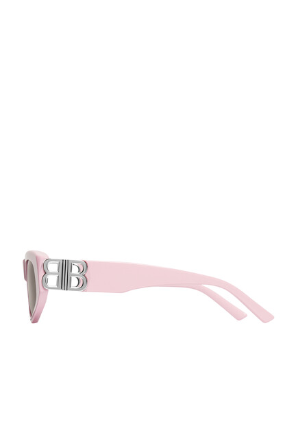 نظارة شمسية داينستي بإطار على شكل حرف D