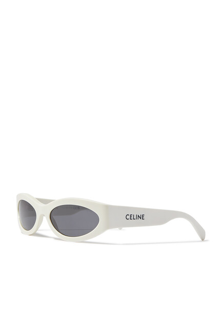 نظارة شمسية أحادية اللون بتصميم  فراشة منخفض