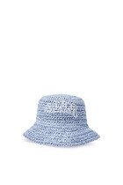 قبعة باكيت بشعار الماركة قش