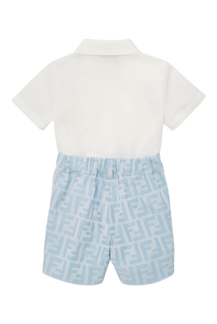 Kids Poplin Playsuit