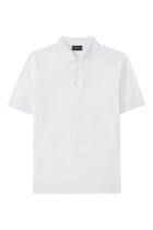 Polo Shirt With Logo Collar