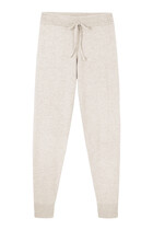 Cuffed Joggers with Cashmere