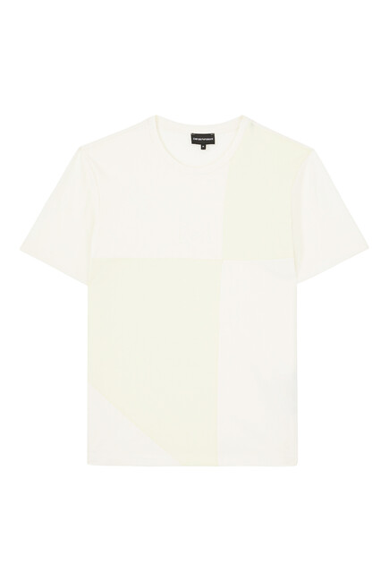 Color-Block Cotton T-Shirt