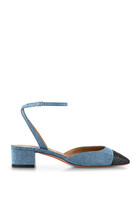 French Flirt Denim Pumps 35mm