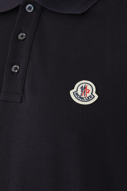 Logo Patch Polo Shirt