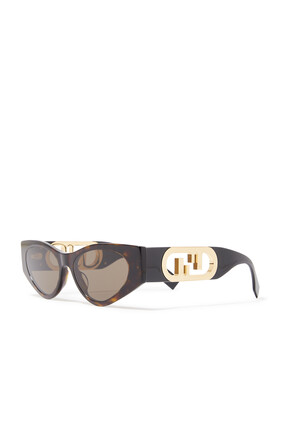 
نظارة هافانا شمسية بزخارف O'Lock
