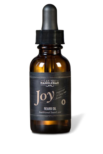 CYHB Beard Oil- Joy-Peppermint, Clary Sage Scented Oil In Glass Amber 30Ml