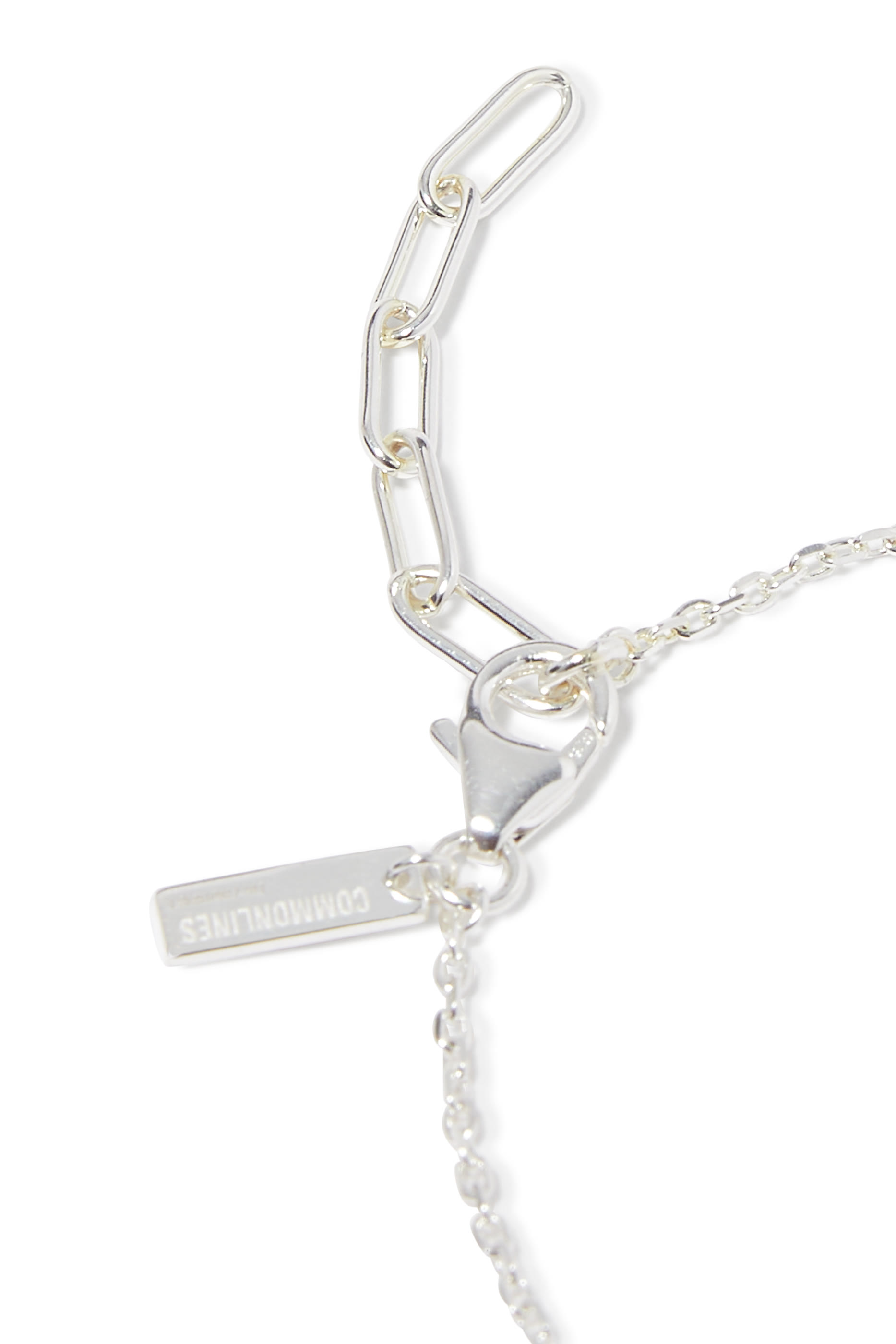 سوار كومو بتصميم سلسلة مرصع بأحجار زركونيا مكعبة 5أي أونيكس مقطوع بشكل دائري، فضة إسترلينية عيار 925