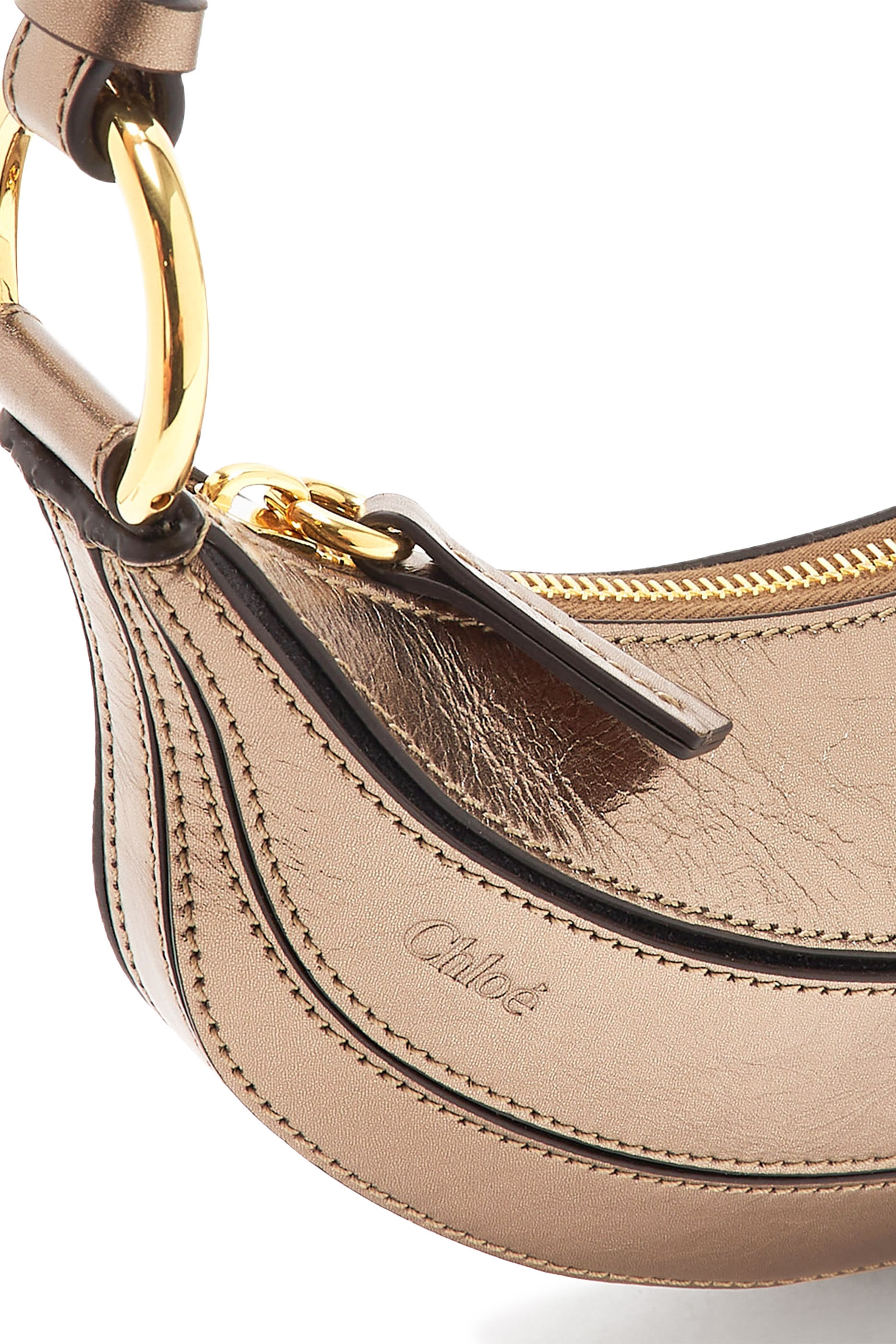 حقيبة كروس بانانا جلد بارز الملمس