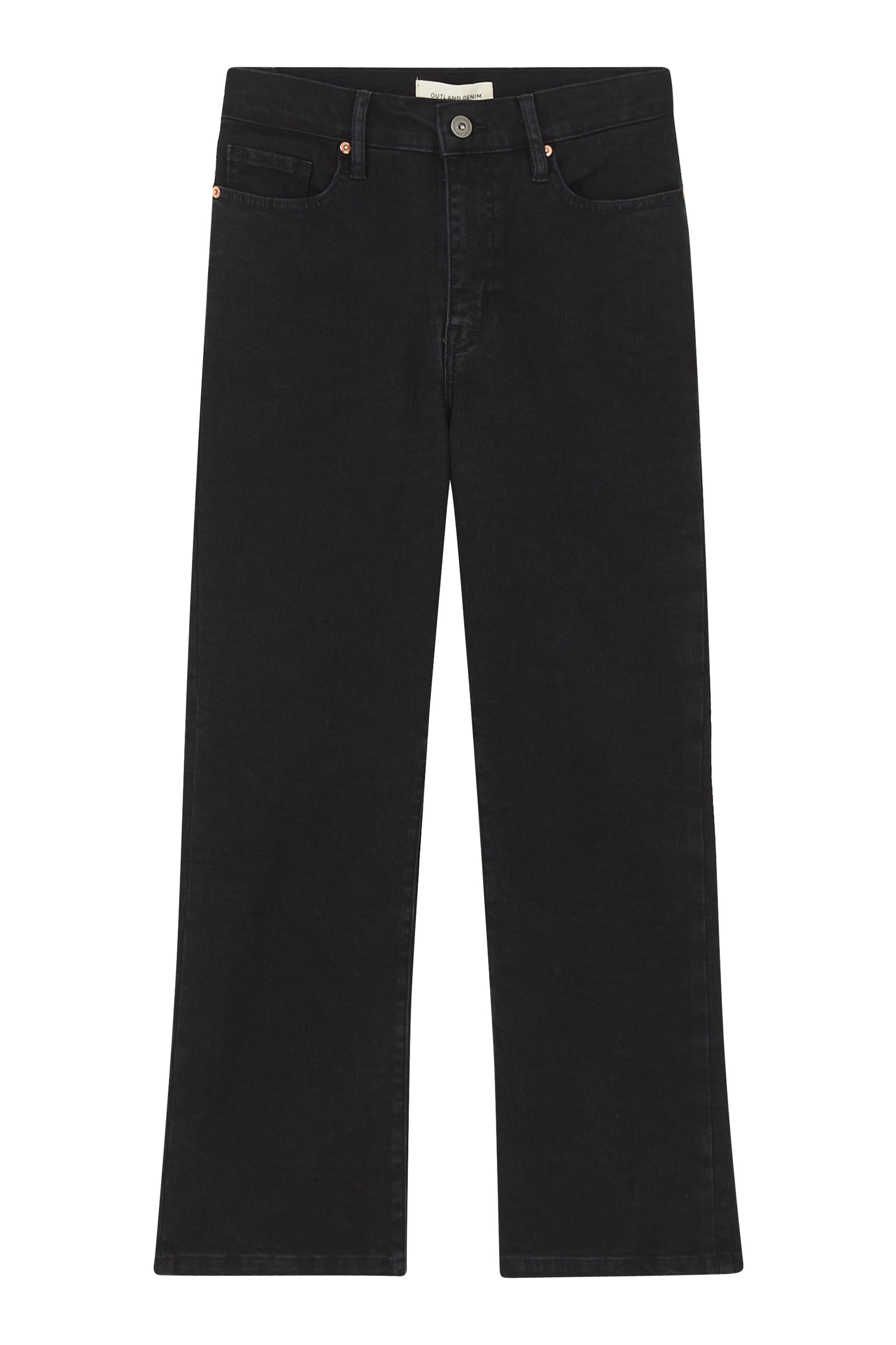 بنطال جينز هازل بخصر مرتفع