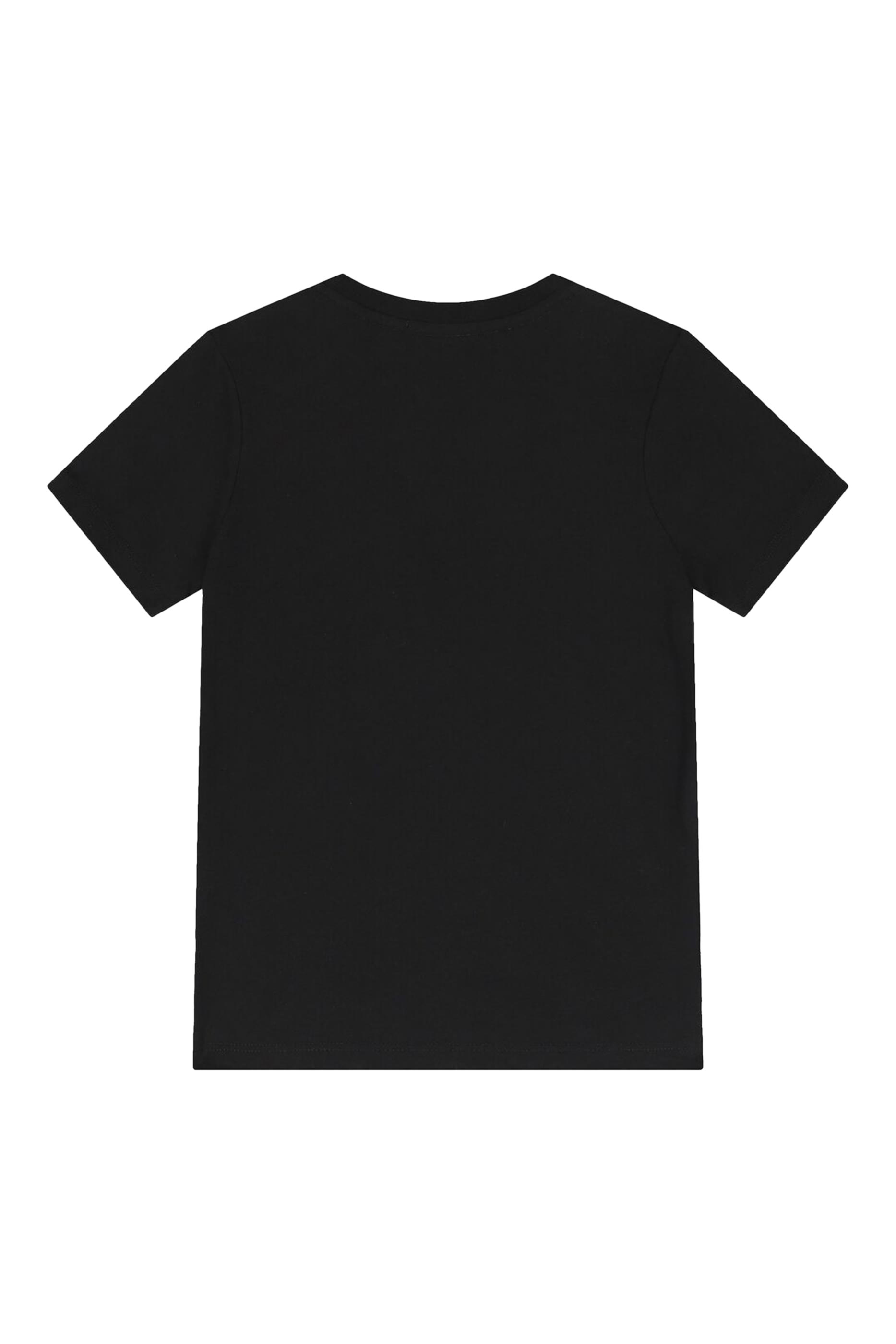 تيشيرت بطبعات شعار الماركة للأطفال