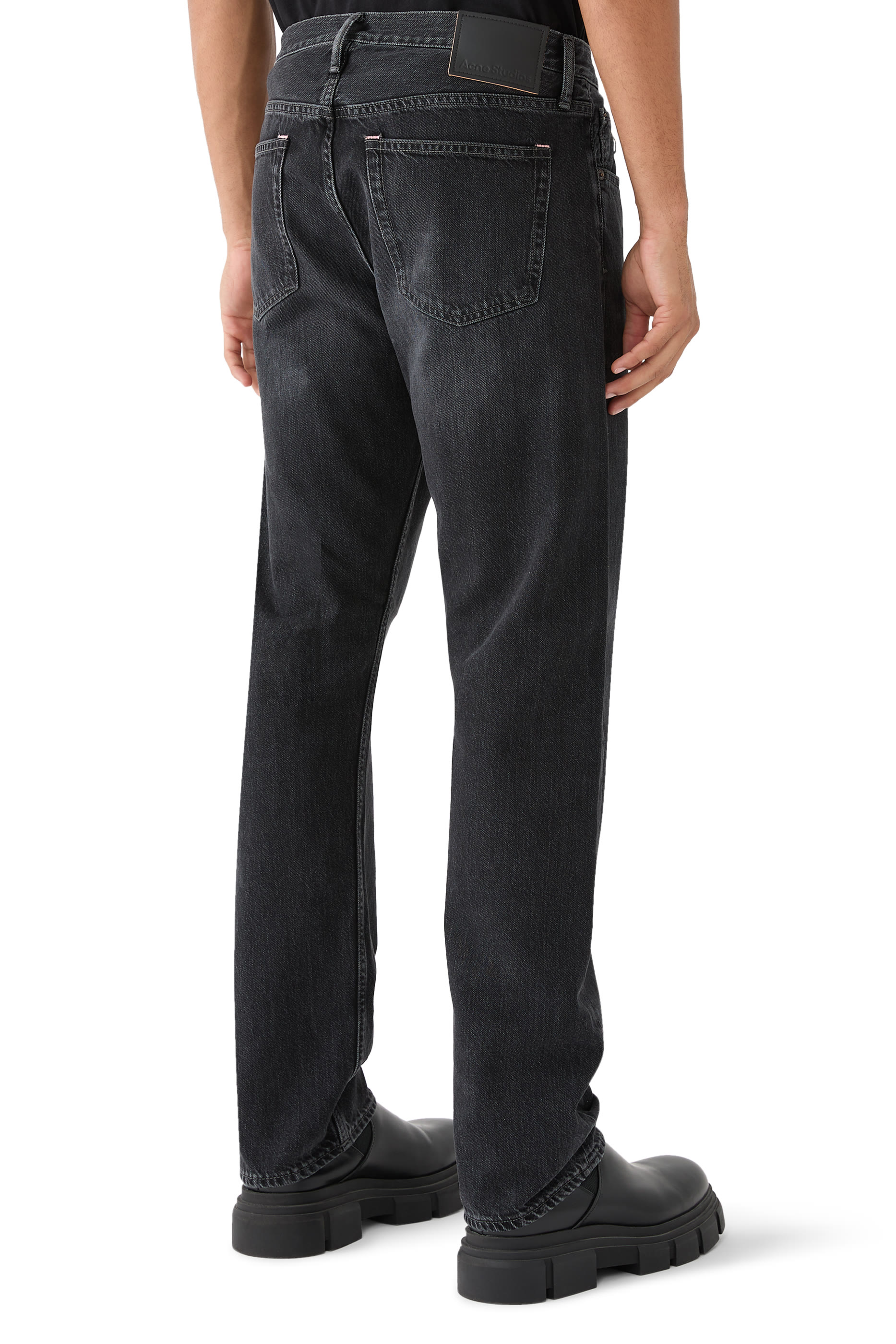 بنطال جينز فينتج بلاك 1996 بقصة عادية