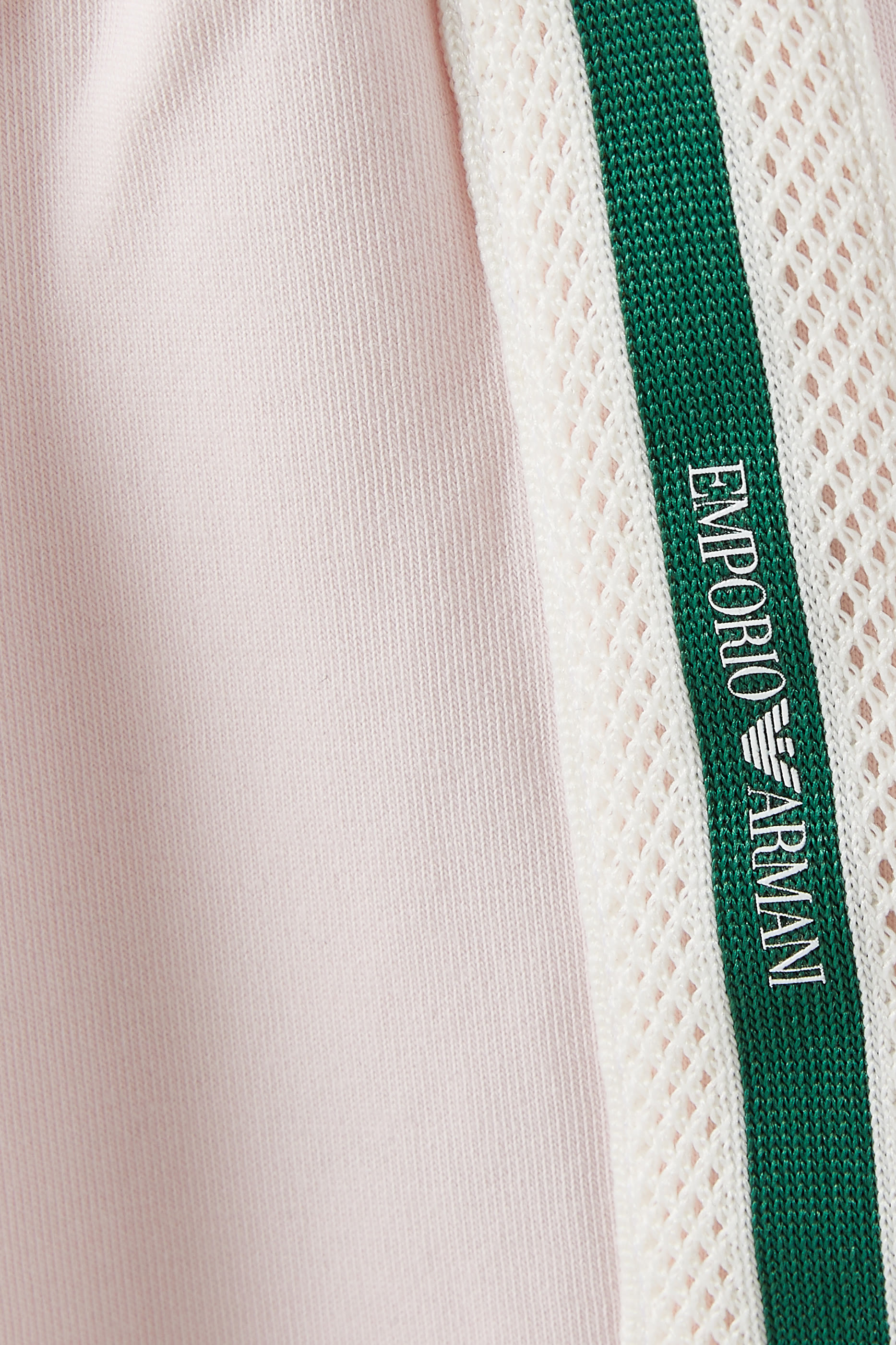 بنطال رياضي بشريط بشعار الماركة جيرسيه مزدوج للأطفال