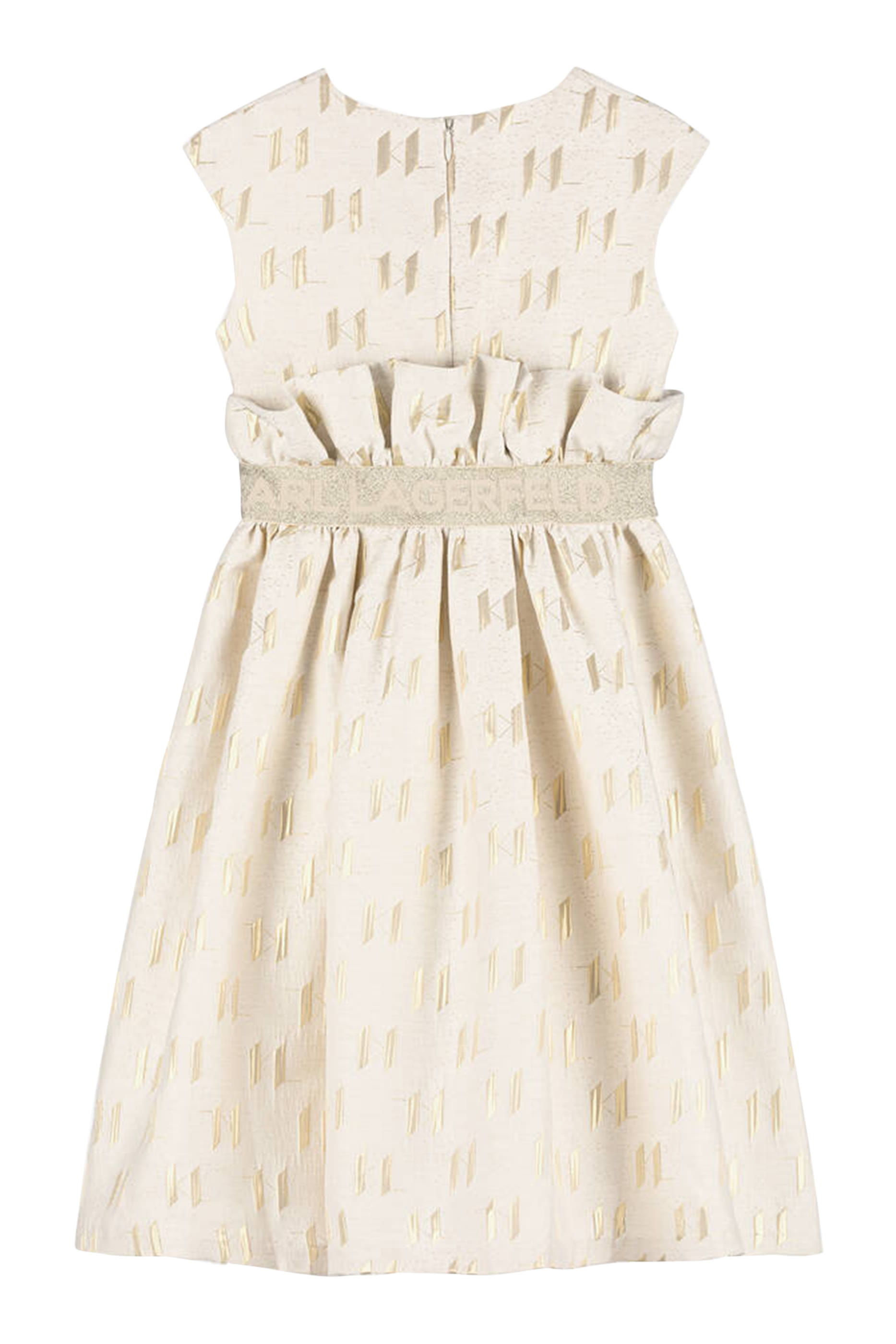 فستان بارتي بحروف شعار الماركة للأطفال