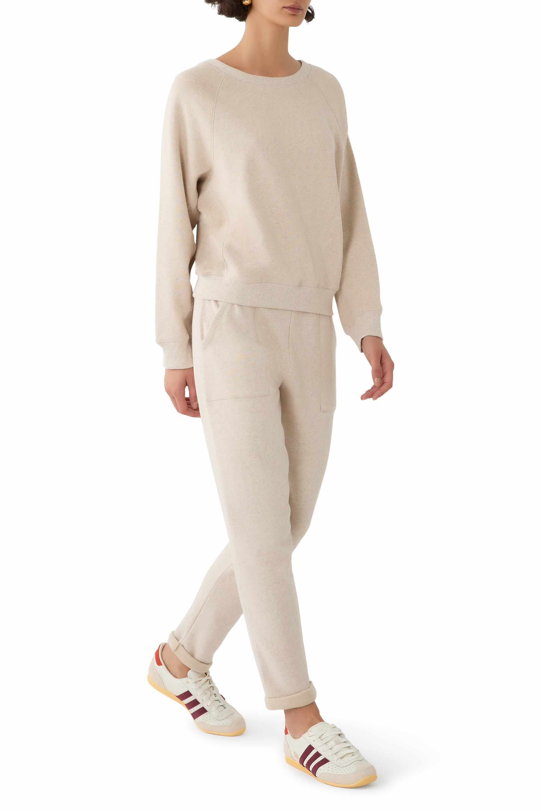 بنطال رياضي بأسوار كاحل قابلة للطي