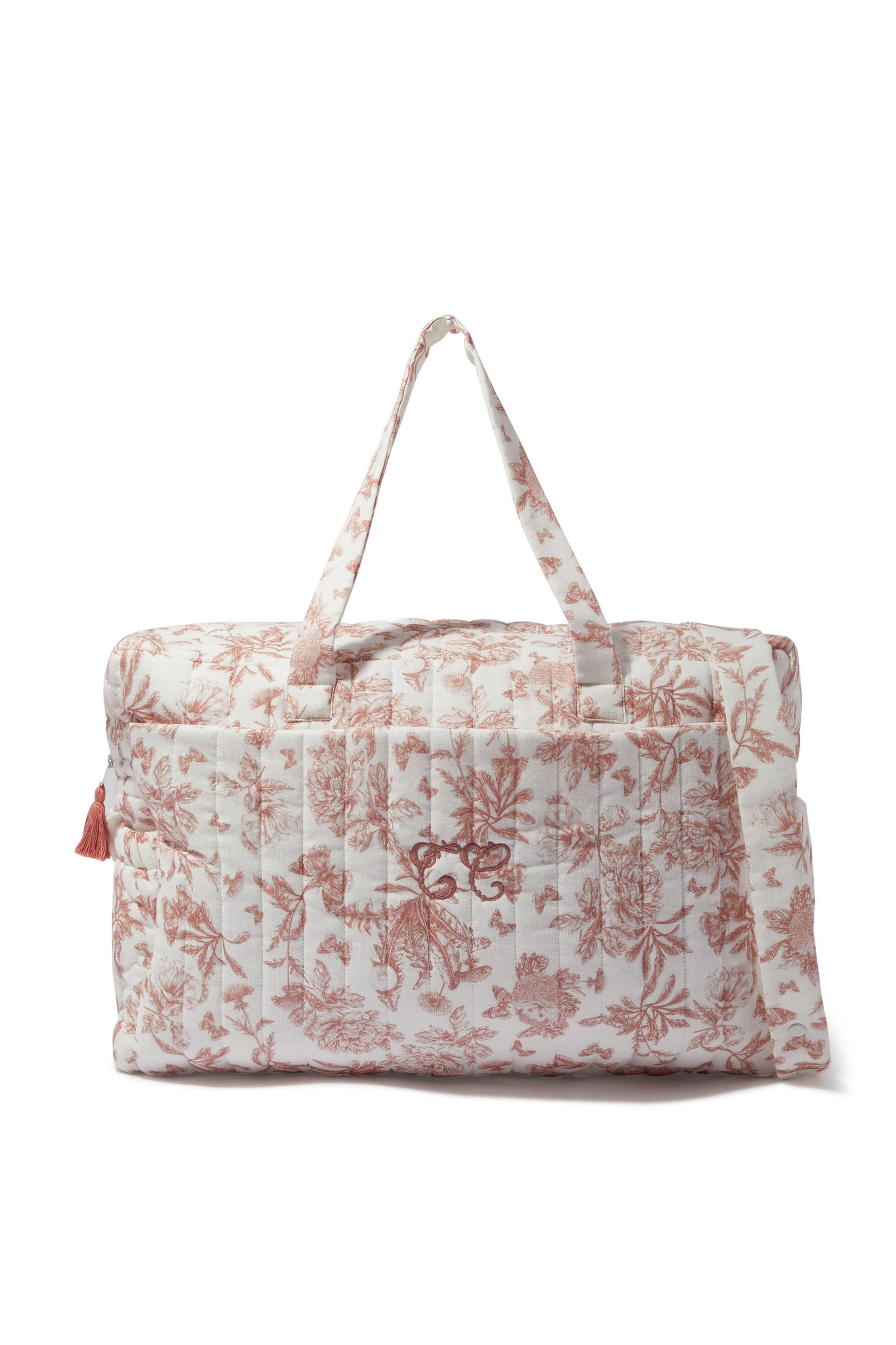 حقيبة تغيير حفاضات مطرزة