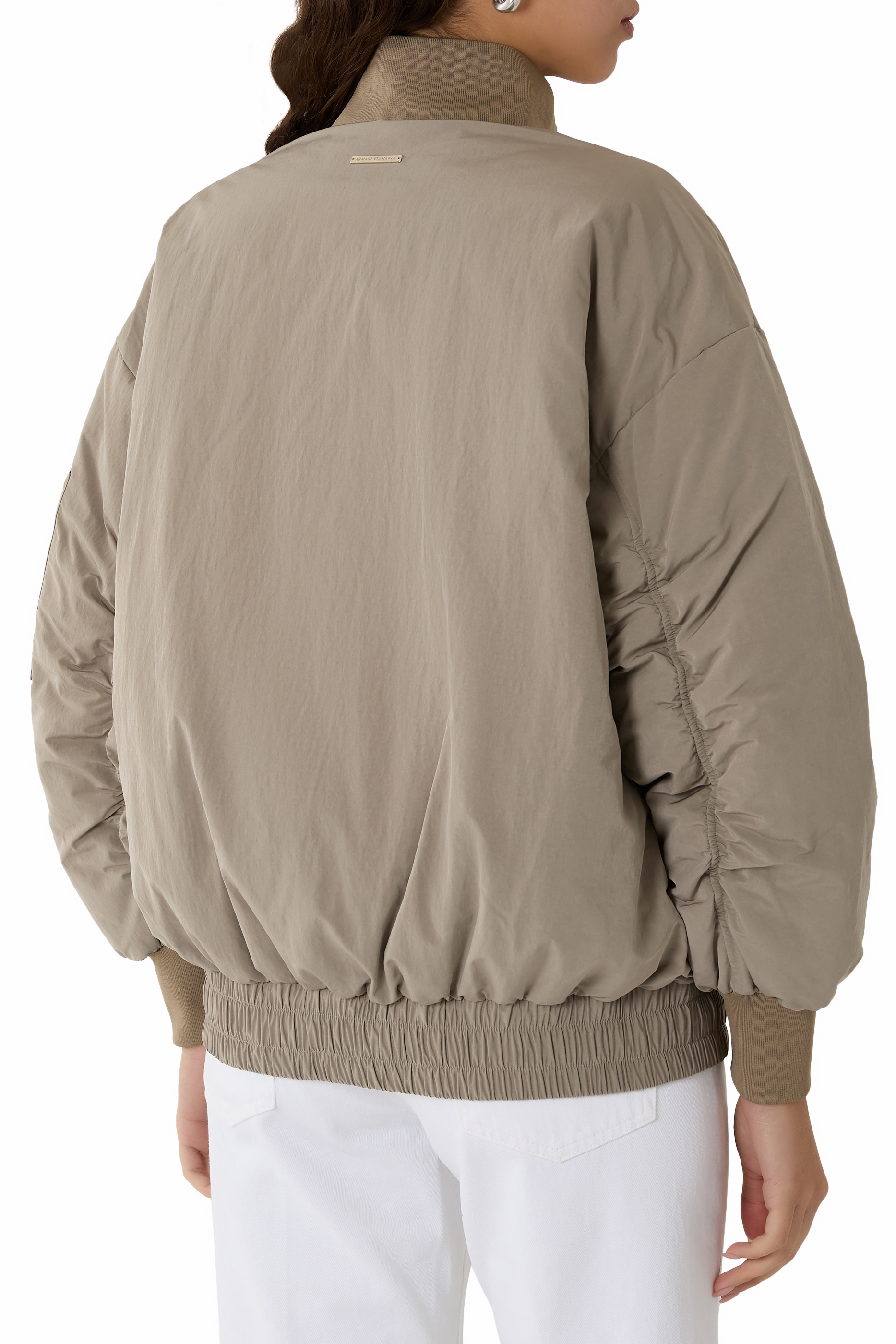 Recycled Nylon Bomber Jacket