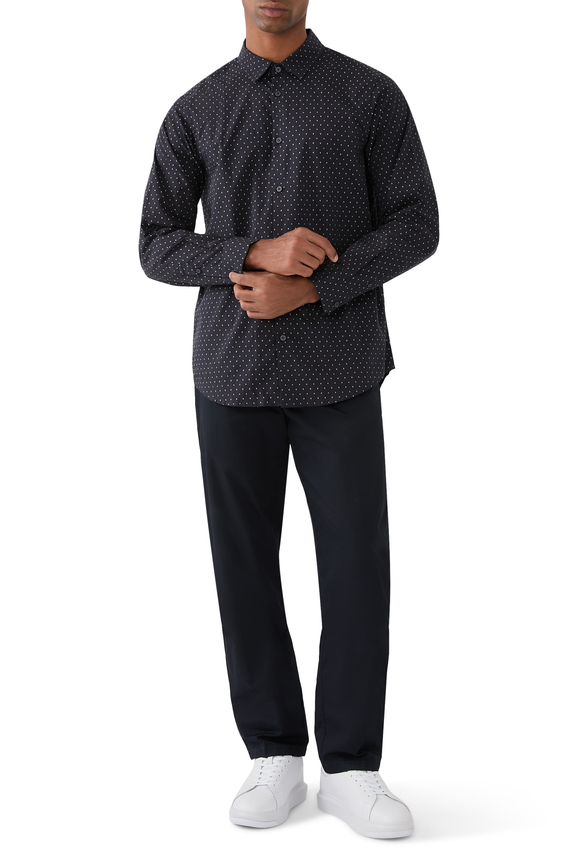 قميص قطن جاكار