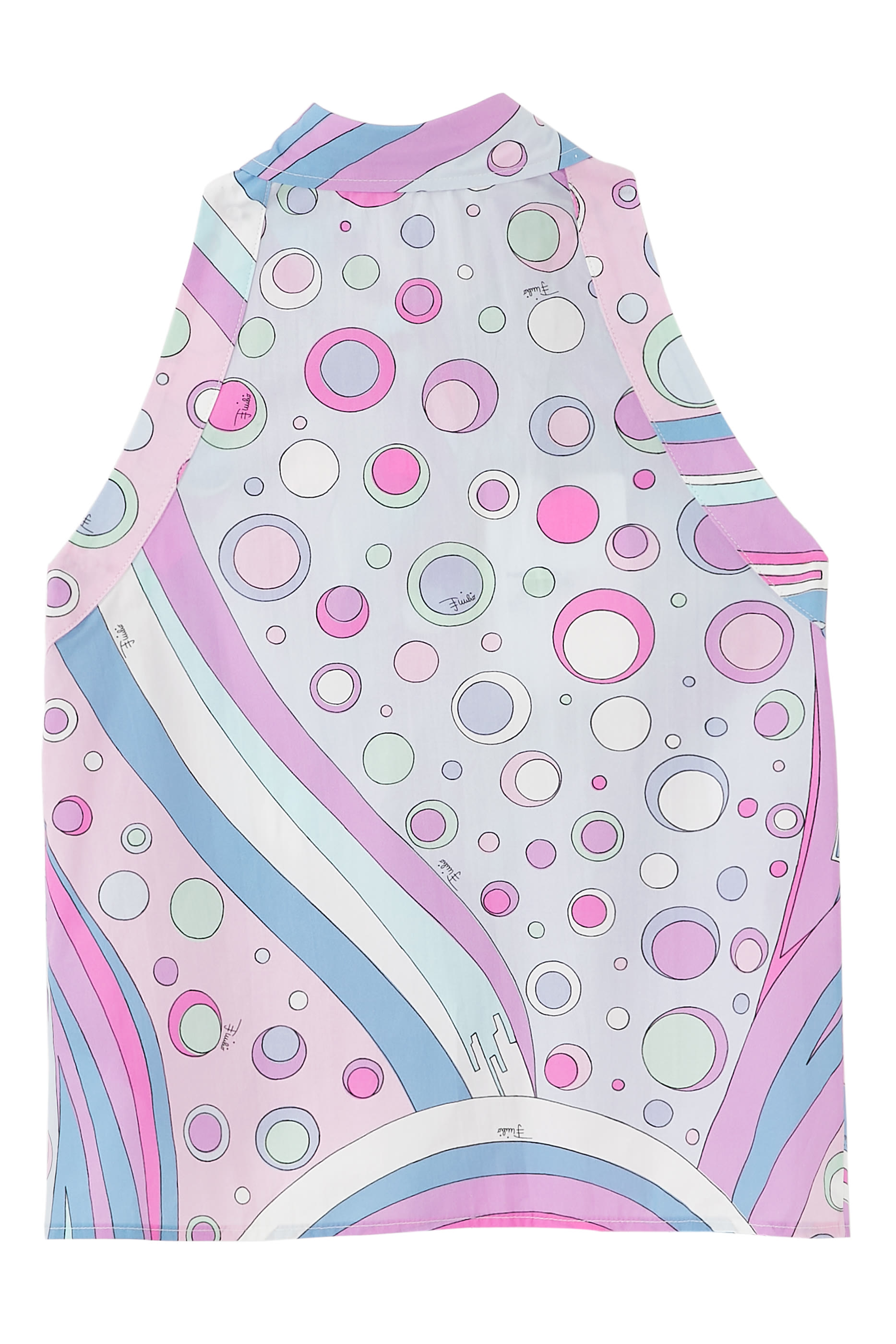 قميص بلا أكمام بنقشة للأطفال