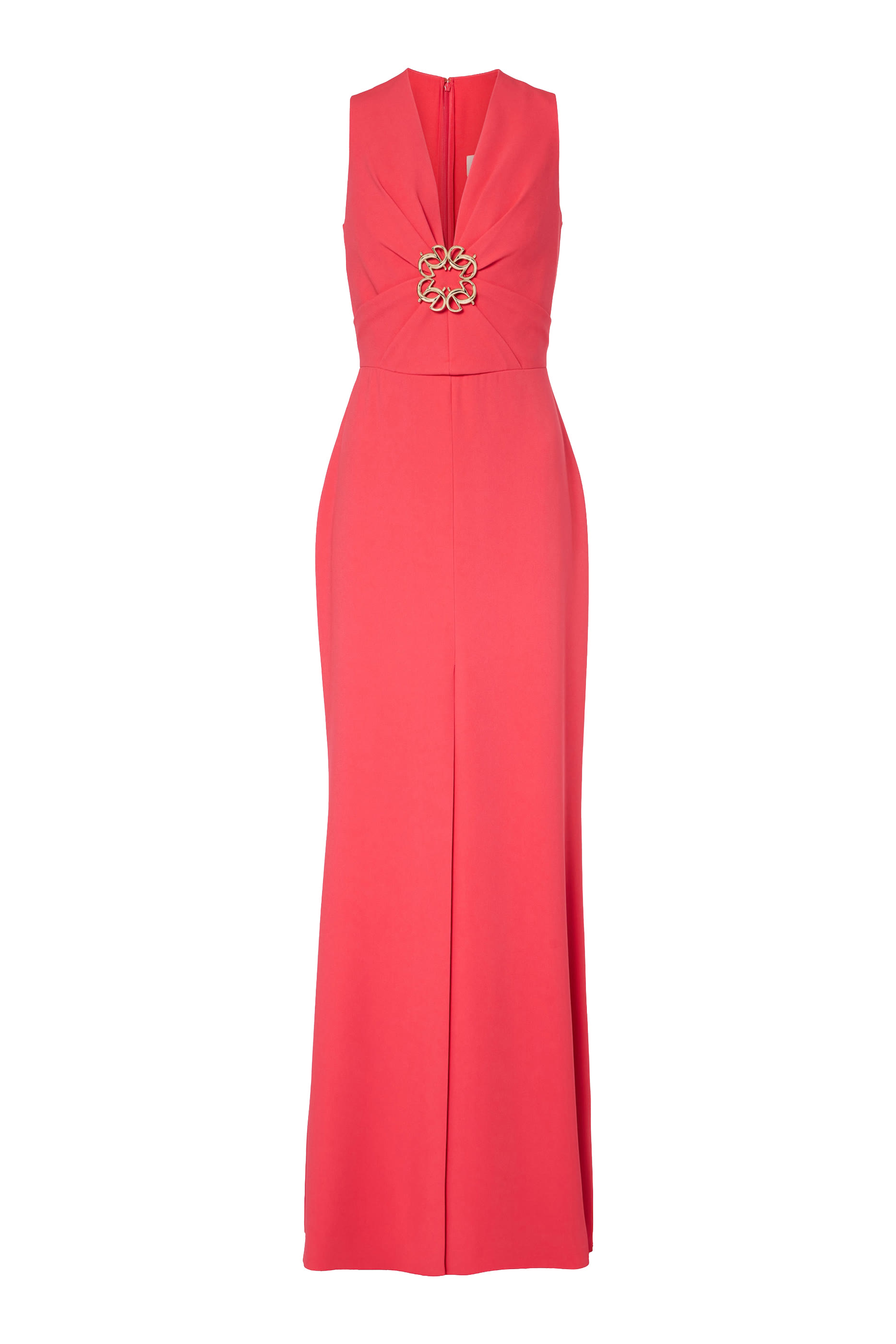 فستان سهرة كادي مزين بتصميم مزموم