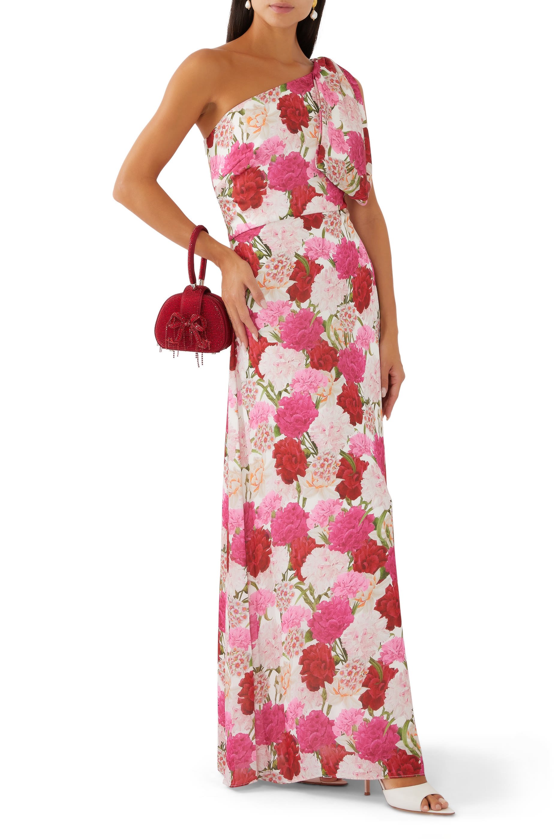 فستان سهرة تشيلسي جورجيت مجعد