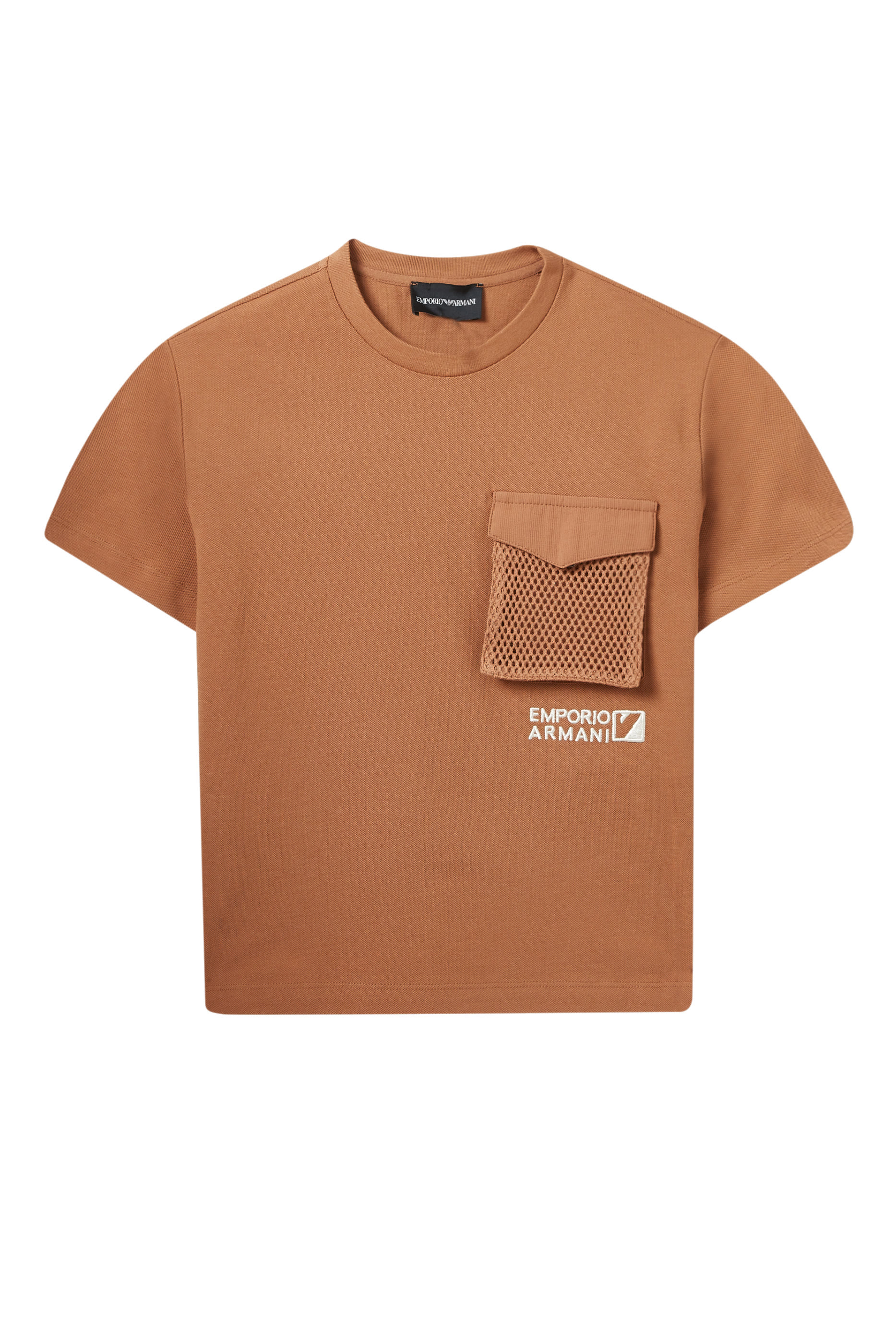 تيشيرت للأطفال بجيب عند الصدر