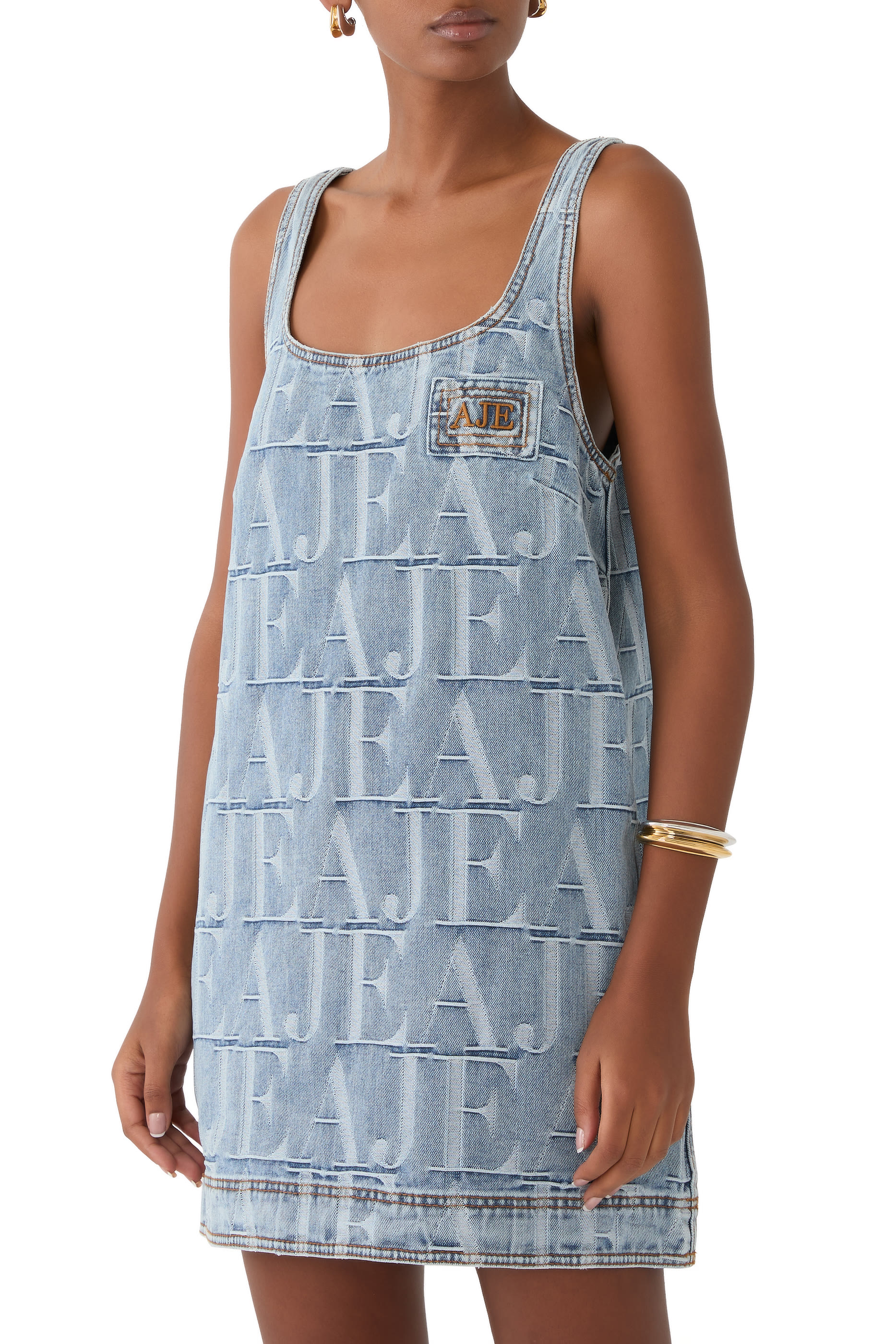 فستان نوستالجيا قصير دنيم