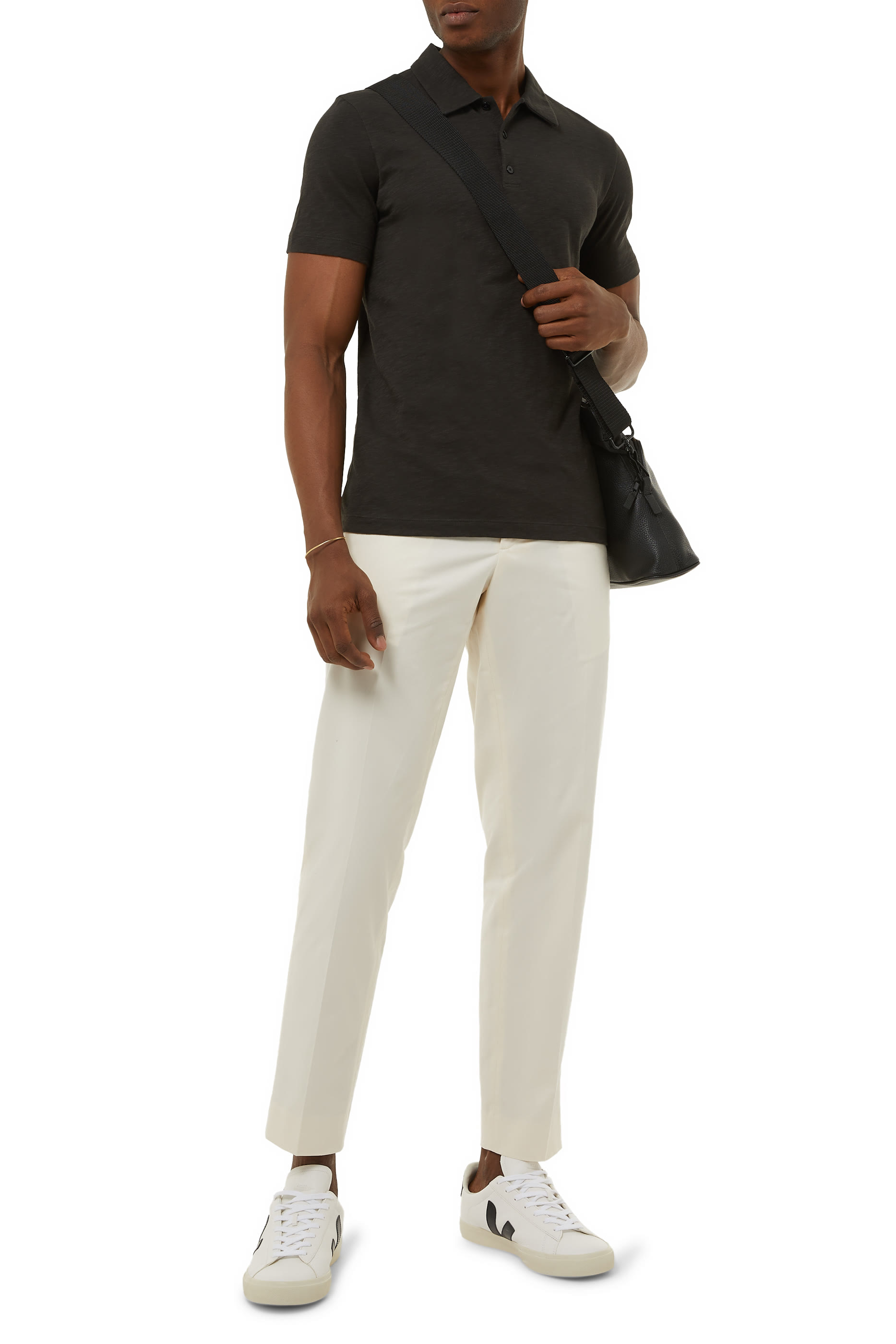 قميص بولو قطن جيرسيه