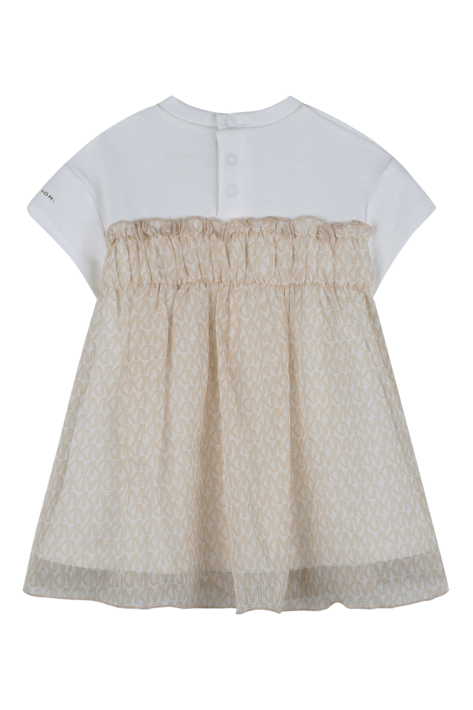 فستان بشعار الماركة للأطفال