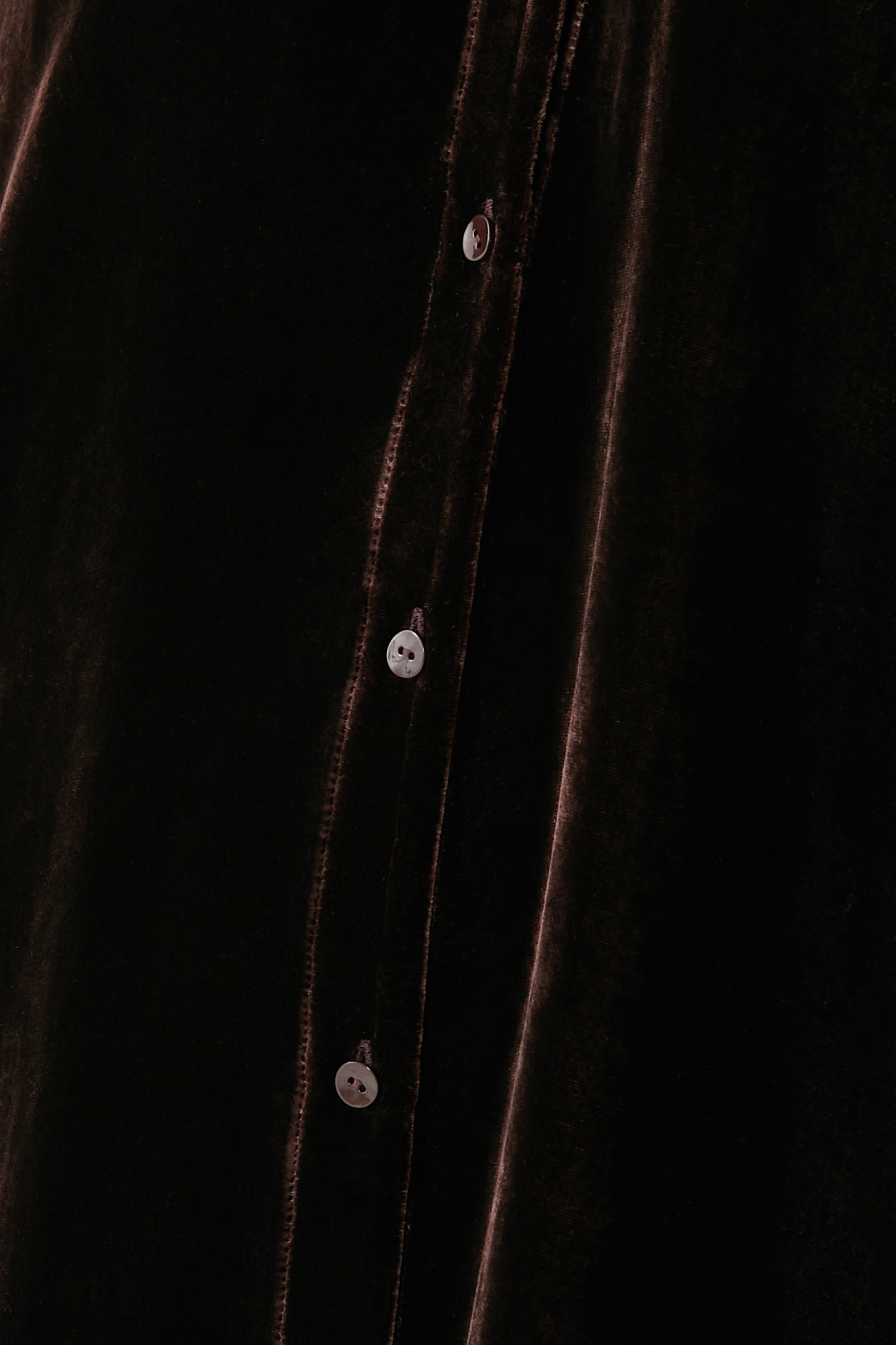 قميص طويل مخملي