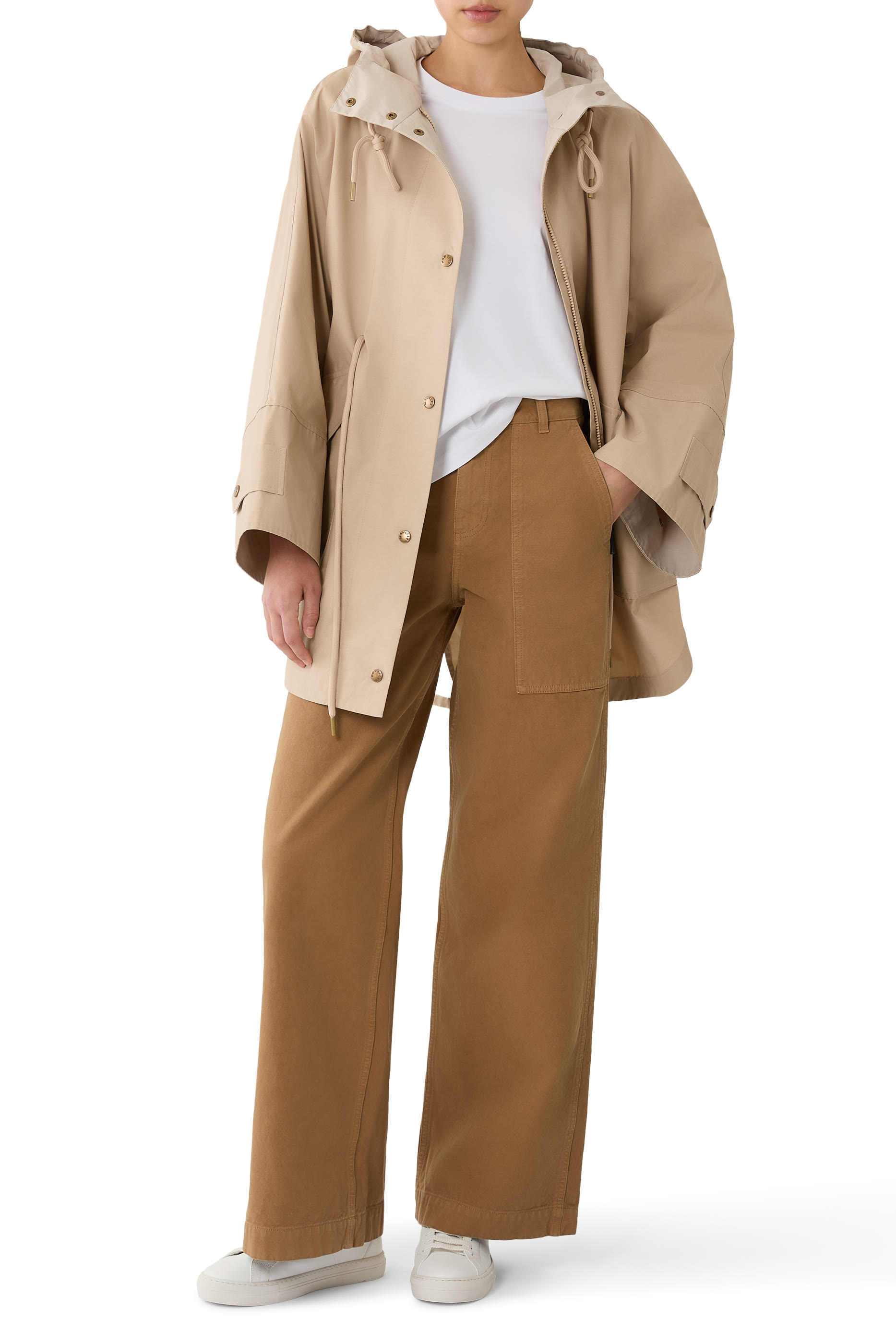 طقم تيشيرت برقعة شعار الماركة قطن، 3 قطع