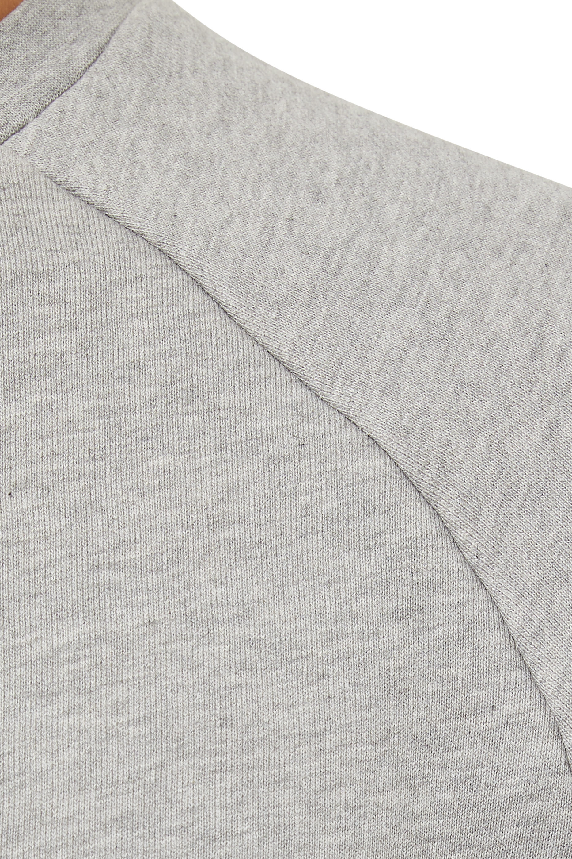 سويت شيرت قطن عضوي بنسيج بارز