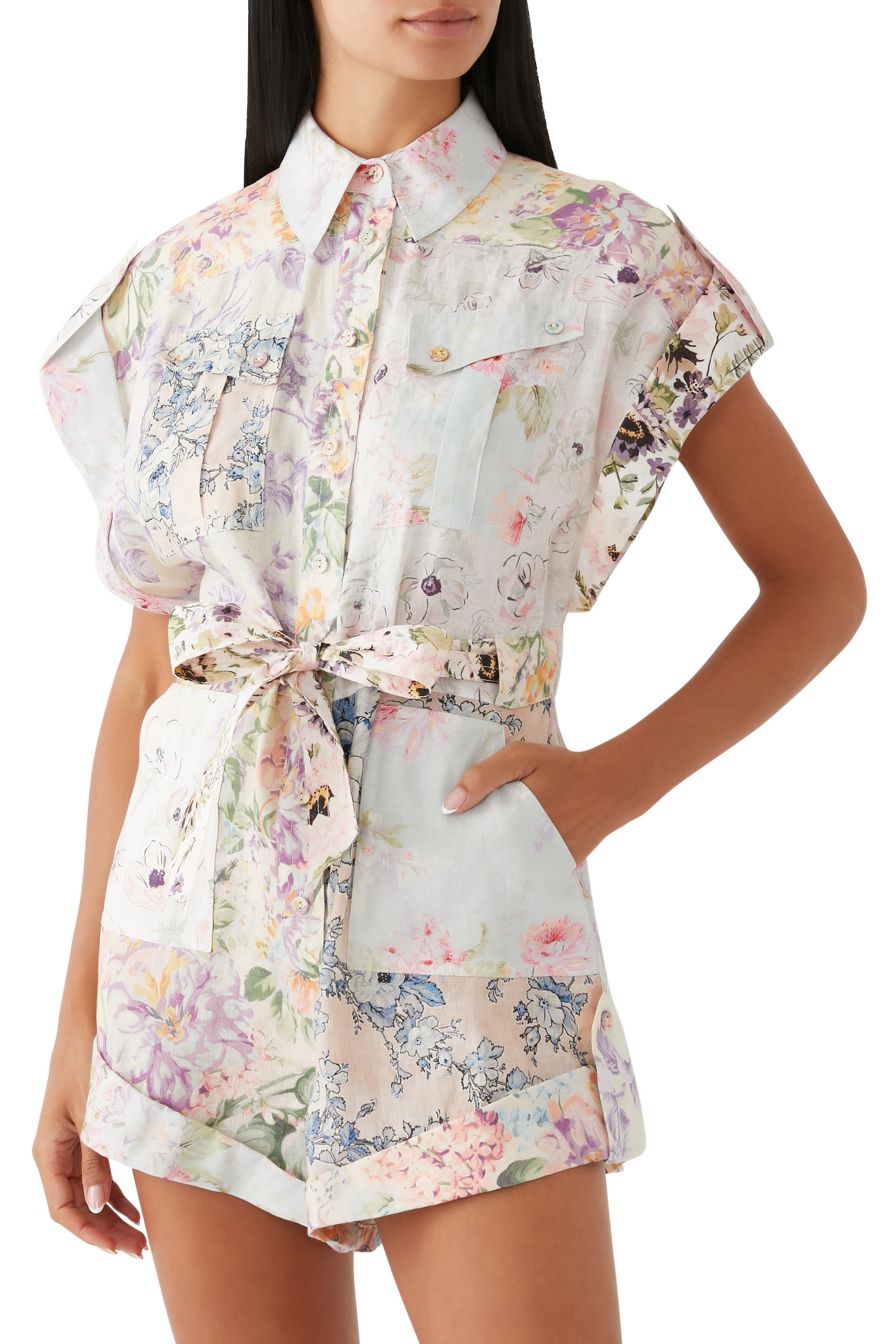 أوفرول هاليداي بأساور مطوية