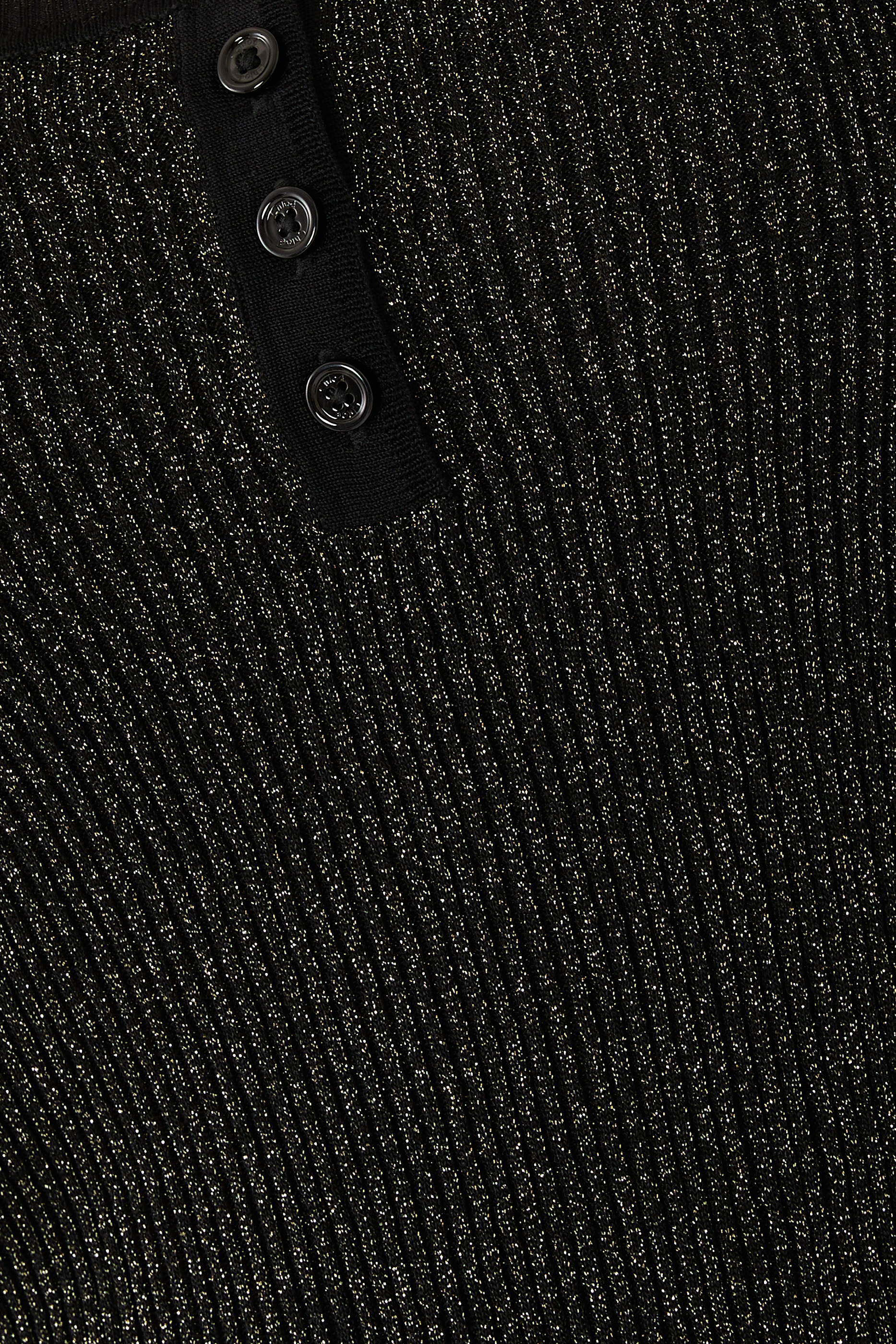 بلوزة بقصة ضيقة بأكمام طويلة نسيج صوف لوركس