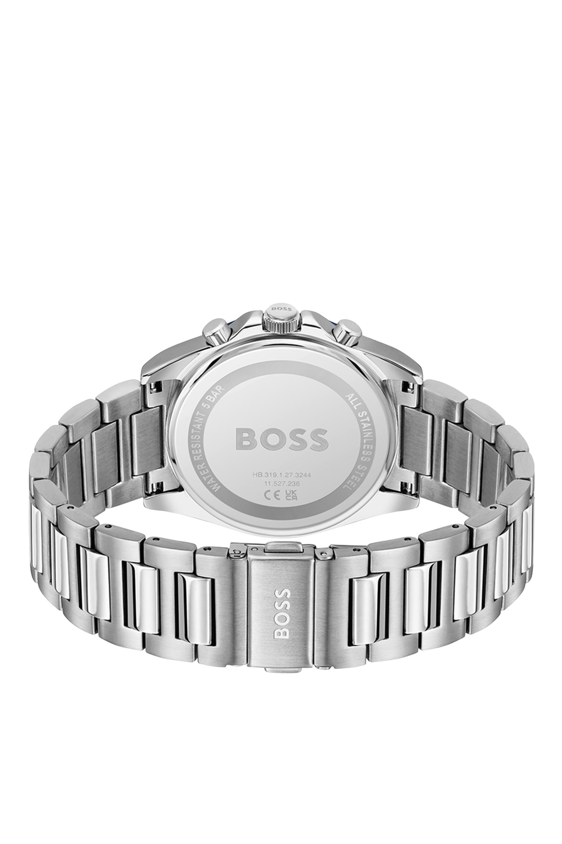 ساعة كرونوغراف سترايك بلون فضي