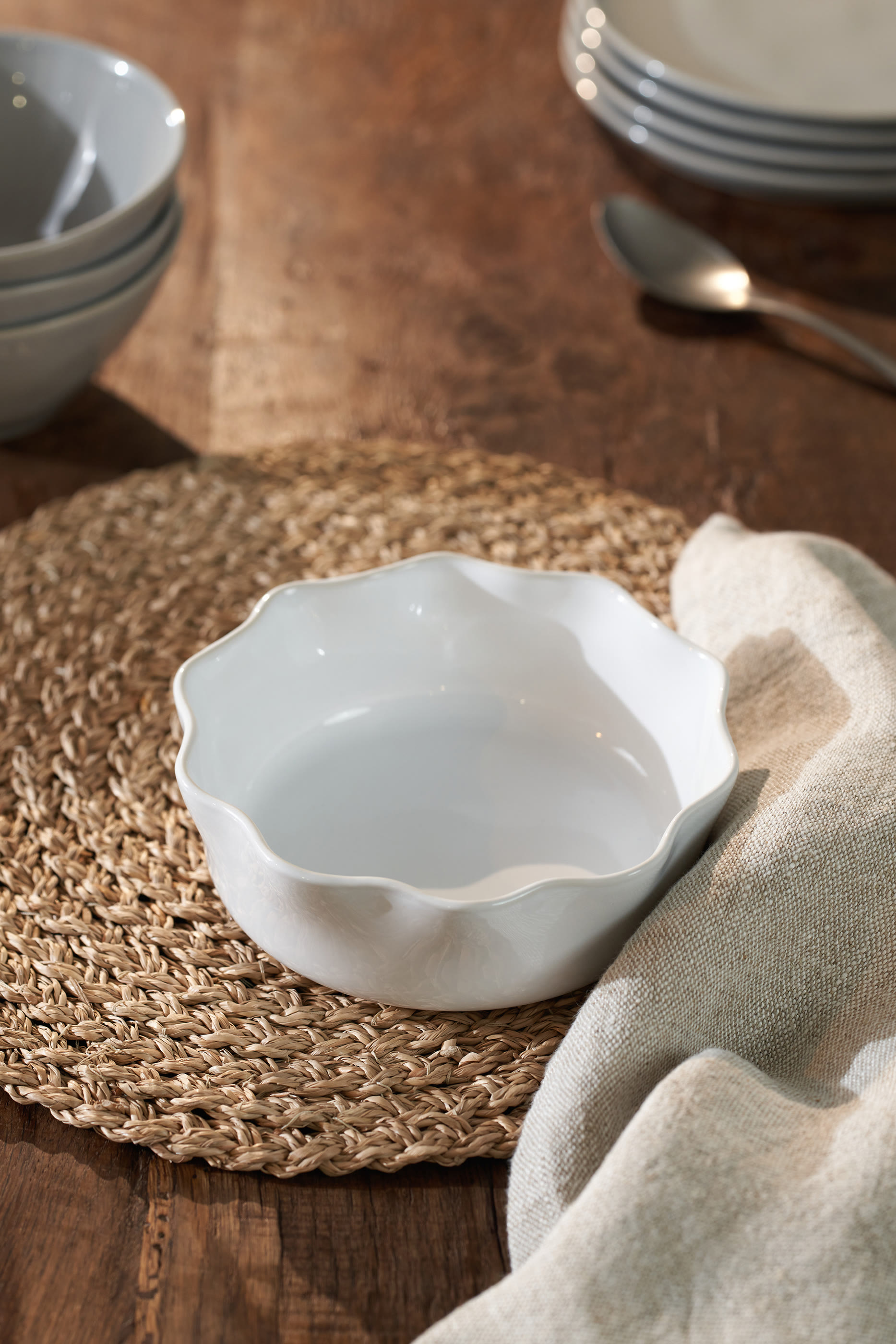 طبق فطيرة بورتوبيللو صغير